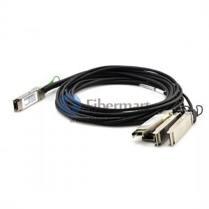 2M(6.6ft) Passive AWG30 40GBASE QSFP+ to 4 XFP Breakout Cable