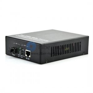 A Pair of 10/100/1000M Single Fiber 1490/1550nm 60km POE Media Converter