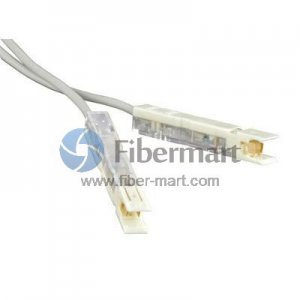 1m 1 Pair Cat 5e 110 to 110 Patch Cable