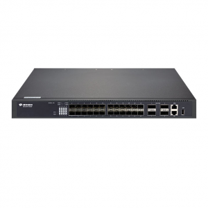 S3900-24F4S 20-Port Gigabit Stackable SFP Managed Switch with 4 Combo SFP and 4 10Gb SFP+ Uplinks