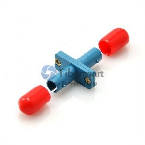 ST/UPC to ST/UPC Simplex Plastic Fiber Adapter