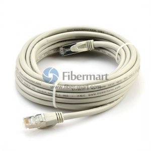 Category 7 Cat7 SFTP Network Patch Cable Round 7m White
