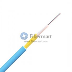 1 Fiber 62.5/125μm Multimode Non-metallic PBT Tube Gel-filled Temperature sensor Optic Cable