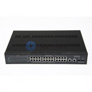 24-Port 10/100M POE Switch with 2-Port Giga Combo SFP Slot 24-Port 10/100M POE Switch with 2-Port Giga Combo SFP Slot
