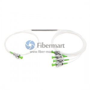 1x4 FBT Splitter OM3 Single Window 900μm Fiber Splitter