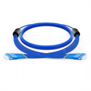 5m SC UPC to SC UPC 6 Fibers Singlemode 9/125 Armored Breakout Cable 3.0mm Legs