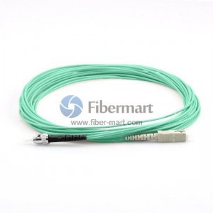 SC-ST Simplex OM3 50/125 Multimode Fiber Patch Cable
