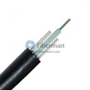 6 Fibers 62.5/125μm Multimode Single Jacket Loose Tube FRP Strength Member Outdoor Cable - GYFXTY