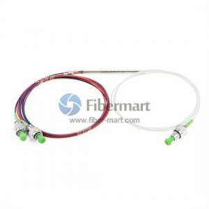 1x2 Polarization Maintaining Fiber Coupler PM630 FBT Coupler Splitter 630nm Slow Axis