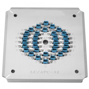 光纤研磨夹具LC-APC-32光纤连接器抛光研磨机