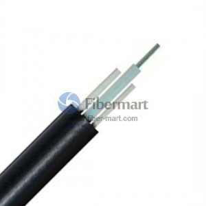 4 Fibers 62.5/125μm Multimode Non-metal Strength member Central Loose Tube LSZH FTTH Outdoor Cable
