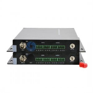1 Channel Unidirectional HD-SDI over Optical Fiber Transmitter and Receiver Set