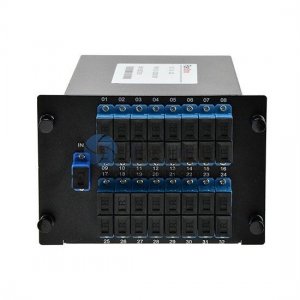 1x32 Fiber PLC Splitter with 3U LGX Metal Box