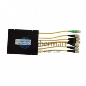 1x6 FBT Multimode Dual Window Fiber Splitter with ABS Box