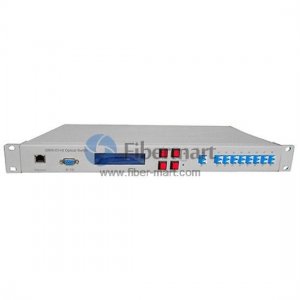 1x6 光开关 1RU机架式SM Nufern 460-HP光纤450nm-600nm双电源AC220V+DC48V