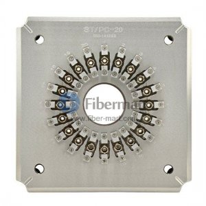 Polishing Fixture/Holder for ST/UPC 20 Connectors (ST/UPC-20 Connector Jig)