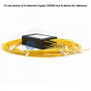 16 channels, ABS Pigtailed Module, Duplex, CWDM Mux & Demux