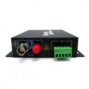 1 Channel Video & 1 Duplex Audio to Fiber SM 20km Optic Video Multiplexer