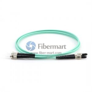 SMA905-ST Duplex OM3 50/125 Fiber Patch Cable