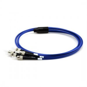 6 fiber 3.0mm 9/125 Singlemode LC/SC/ST/FC Armored Bunch Fiber Optic Pigtail