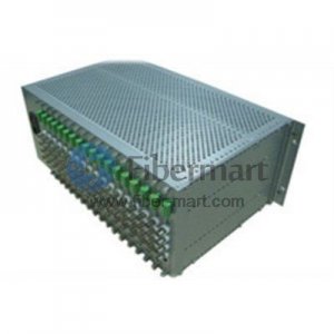 32 Channel Video & 1 Reverse Data to Fiber SM 20km Optical Video Multiplexer in Aluminum Alloy Case