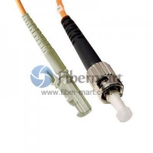 ST-E2000 Simplex OM2 50/125 Multimode Fiber Patch Cable