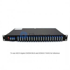 32 channels, 1RU Rack Mount, Duplex, Thermal AWG, DWDM Mux & Demux