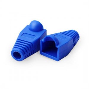 RJ45 Snagless Boot Cover 7.5mm OD Blue, 50/Pack RJ45 Snagless Boot Cover 7.5mm OD Blue, 50/Pack