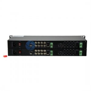 8 Channel Video & 4 Channel Bi-Directional Data & Ethernet to Fiber SM 20km Optical Video Multiplexer