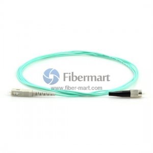 FC-SC Simplex OM3 50/125 Multimode Fiber Patch Cable FC-SC Simplex OM3 50/125 Multimode Fiber Patch Cable
