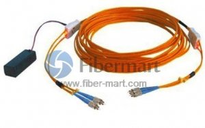 FC-FC Duplex Multi-mode OM2(50/125) Tracer fiber patch cord