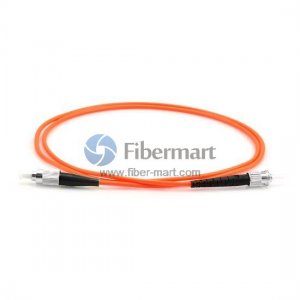 FC-ST Simplex OM2 50/125 Multimode Fiber Patch Cable