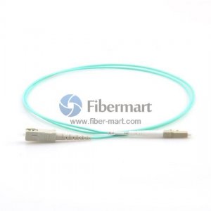 LC-SC Simplex OM3 50/125 Multimode Fiber Patch Cable