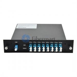 8 channels, Type B, LGX Module, Simplex BIDI Transmission, CWDM Mux & Demux