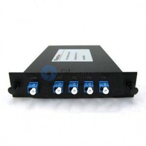 4 channels, LGX Module, Simplex Uni-directional, DWDM Demux