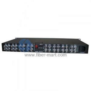 32 Channel Video & 1 Return Data & 1 Forward Audio to Fiber SM FC 20km Optic Video Multiplexer