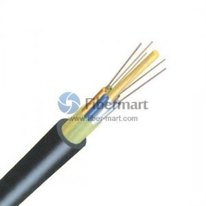 4 Fibers 62.5/125μm Multimode Single Jacket Non-Metal Member Waterproof Dielectric Loose Tube Outdoor Cable - GYFTY