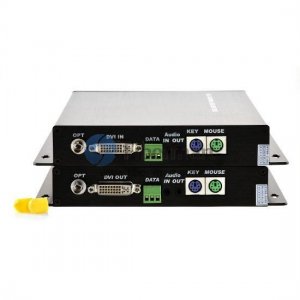 1 路 DVI 光纤收发器套件