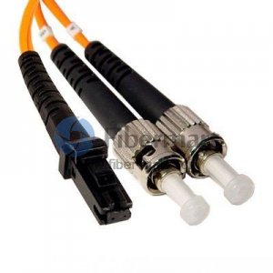 ST/UPC-MTRJ/UPC Duplex Multimode 100/140um 3.0mm Fiber Patch Cable