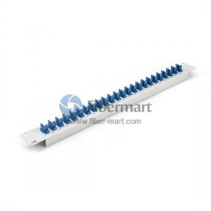 24 Ports LC Industry Standard Style 1U 19' Fiber Patch Panel