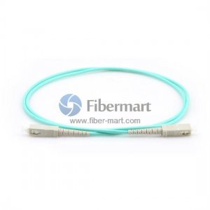 SC-SC Simplex OM4 50/125 Multimode Fiber Patch Cable