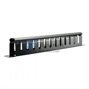 1U Metal Single-side Horizontal Cable Management Panel