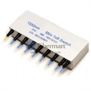 Mini 1x8 Opto-Mechanical Optical Switches