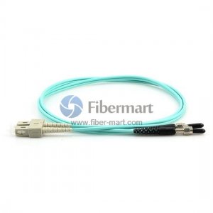 SMA905-SC Duplex OM4 Fiber Patch Cable