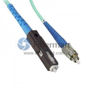 FC-MU Simplex OM4 50/125 Multimode Fiber Patch Cable