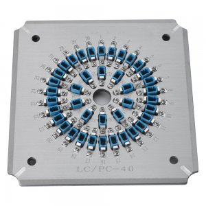 Fiber Polishing Holder Fixture LC-UPC-40 Fiber Connector Polishing Jig Holder