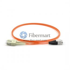 FC-SC Duplex OM1 62.5/125 Multimode Fiber Patch Cable