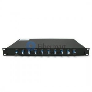 4 channels 1RU Rack Mount Simplex DWDM OADM East-and-West