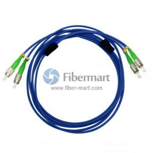 FC/APC to FC/APC Duplex Singlemode 9/125 Armored Patch Cable
