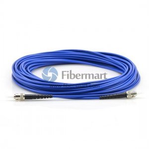 SC/UPC to ST/UPC Simplex Singlemode 9/125 Armored Patch Cable